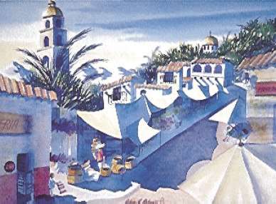 Market San MIguel by Robin H Roberts